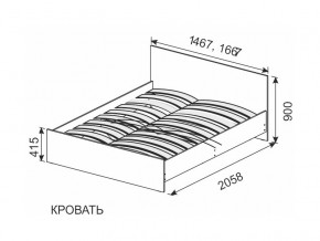 Кровать 1600х2000 ортопедическое основание в Серове - serov.магазин96.com | фото