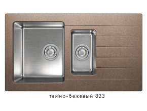 Мойка комбинированная Tolero twist TTS-890 Темно-бежевый 823 в Серове - serov.магазин96.com | фото