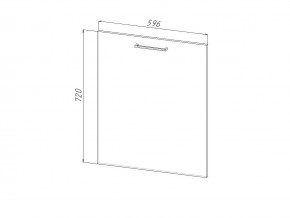 П 60 Комплект для посудомоечной машины 600 мм (цоколь + фасад) ЛДСП в Серове - serov.магазин96.com | фото