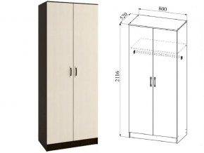 Шкаф 2 двери Ронда ШКР800.1 венге/дуб белфорт в Серове - serov.магазин96.com | фото