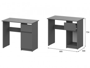 Стол письменный 900 Денвер Графит серый в Серове - serov.магазин96.com | фото